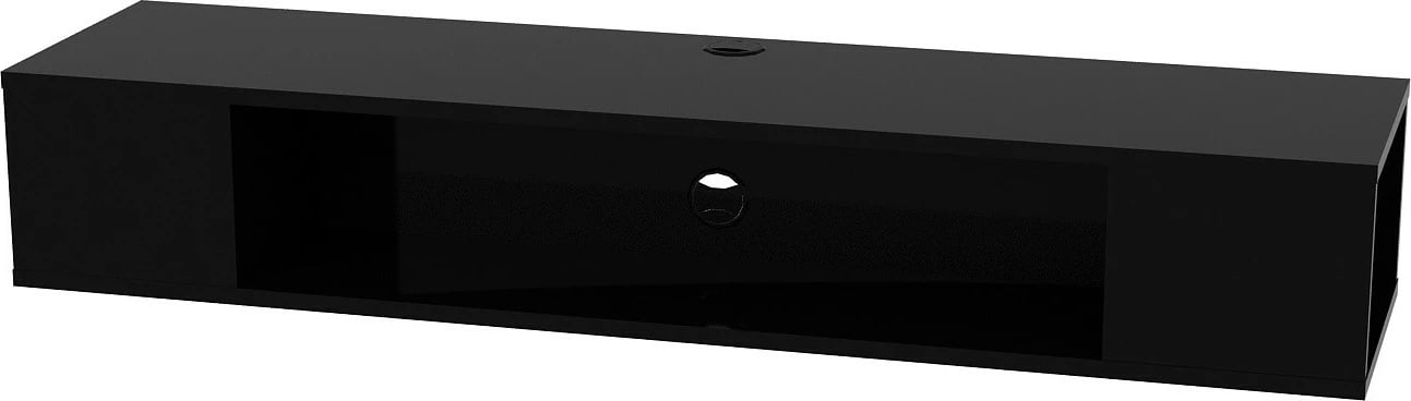 Komodë TV Hanah Home, Peti, e zezë