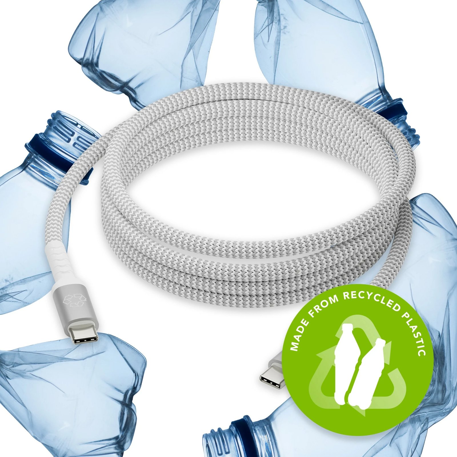 Kabllo USB-C dbramante1928 RE-CHARGE 2.5m, e bardhë