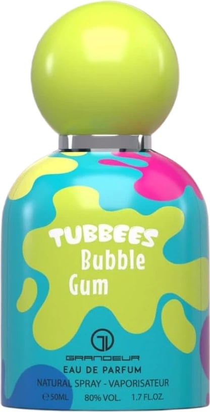 Eau de Toilette për femra Grandeur Tubbees Bubble Gum, 50ml