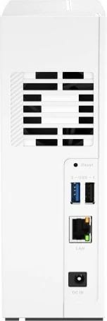 NAS QNAP TS-133 1-bay ARM 4-core 1.8GHz 2GB RAM 1x GbE e bardhë