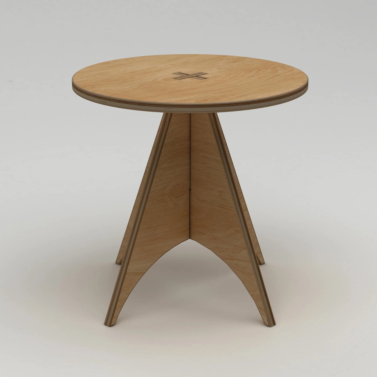 Tavolinë ngrënieje, dru natyral, Skye Decor, Arcus