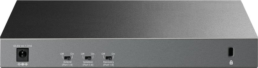 Switch TP-Link LiteWave LS1210GP, 10-Port Gigabit, PoE+, i zi