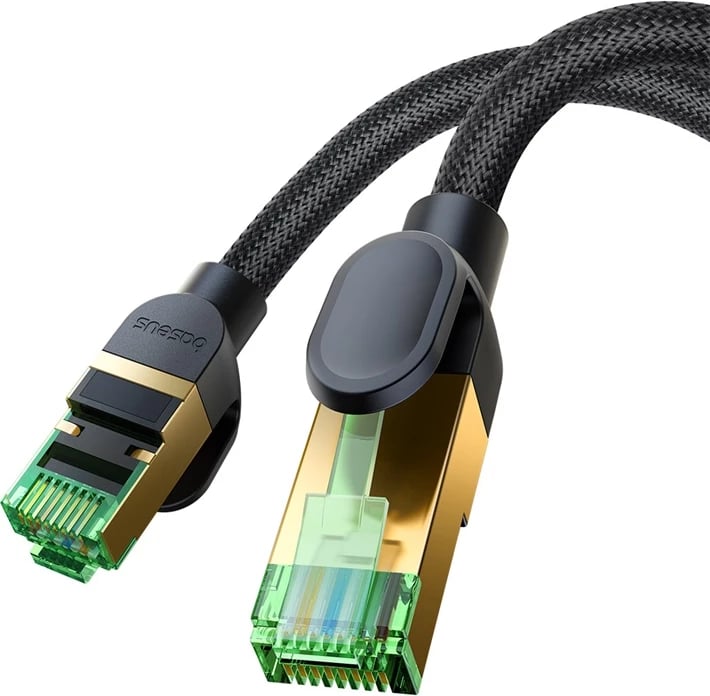 Kabllo rrjeti Baseus Cat 8 RJ45, 40Gbps, 20m, e zezë