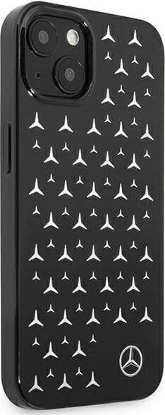Mbështjellës Mercedes MEHCP13SESPBK për iPhone 13 mini 5.4", hardcase, Stars Pattern, i zi