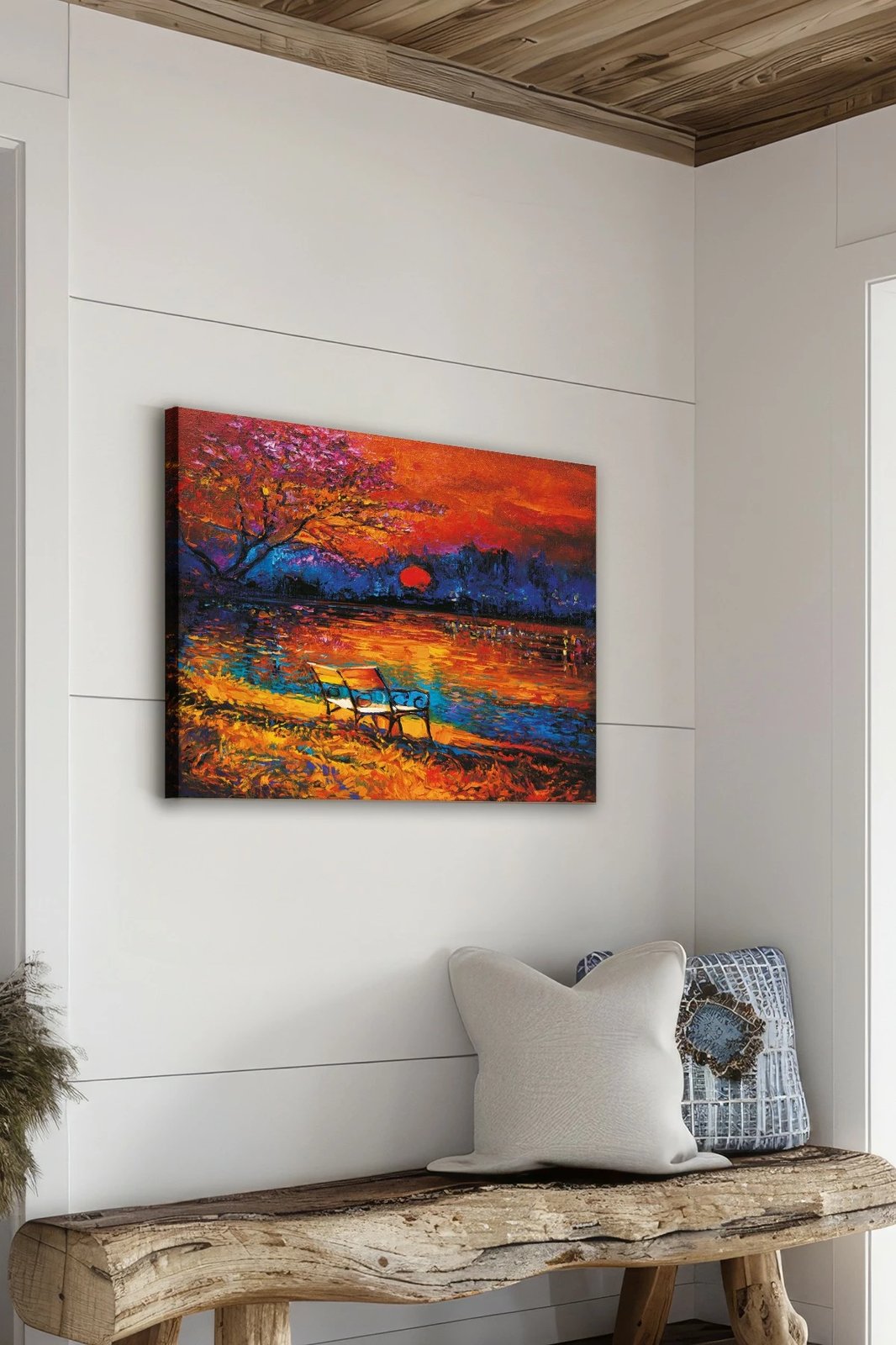 Pikturë dekorative në kanavacë, shumëngjyrëshe, Ersyfdc93, 50x70cm