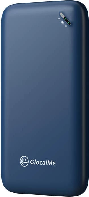 Ruter portativ GlocalMe UPP Blue, 4G/LTE, CloudSIM, 3000 mAh, Blu