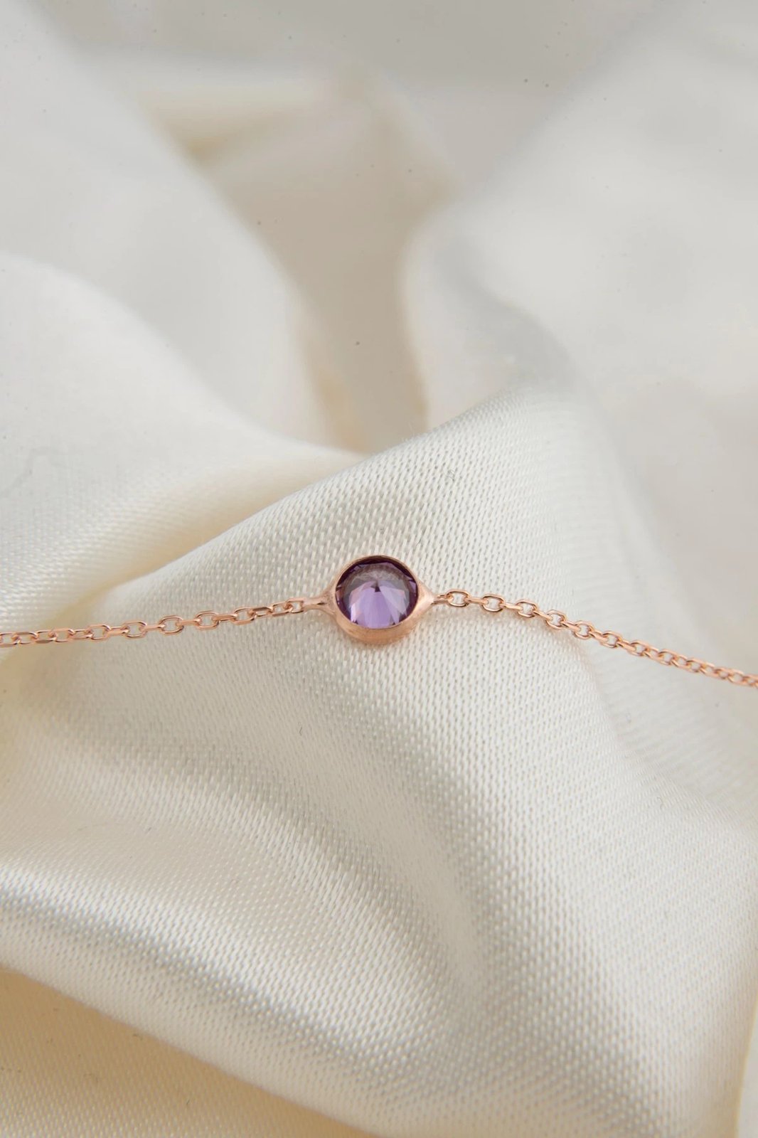 Byzylyk argjendi, ngjyrë rozë e artë, Elika Silver, TFNY65178