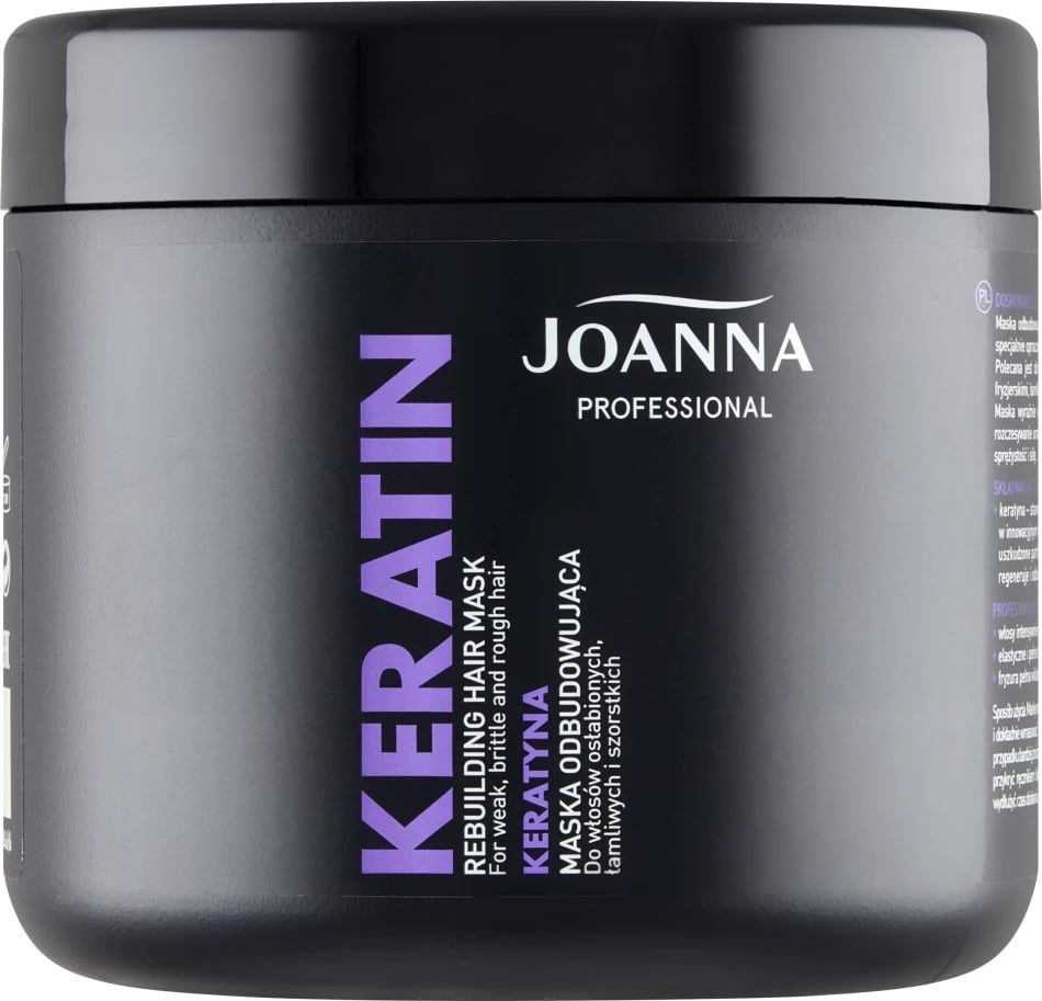 Maskë për flokë Joanna Professional Keratin Reconstruction për femra 500g