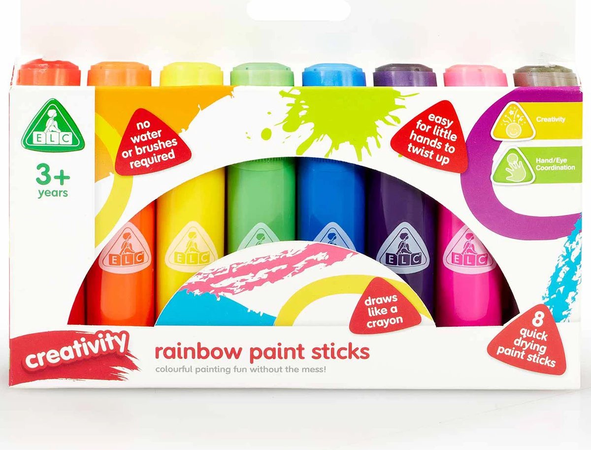 Early Learning Centre Rainbow Paint Sticks
