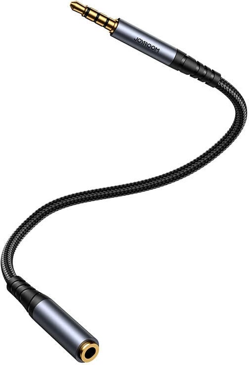Kabllo zgjatuese AUX Joyroom SY-A09, 1.2m, mini jack 3.5mm mashkull-femër, e zezë
