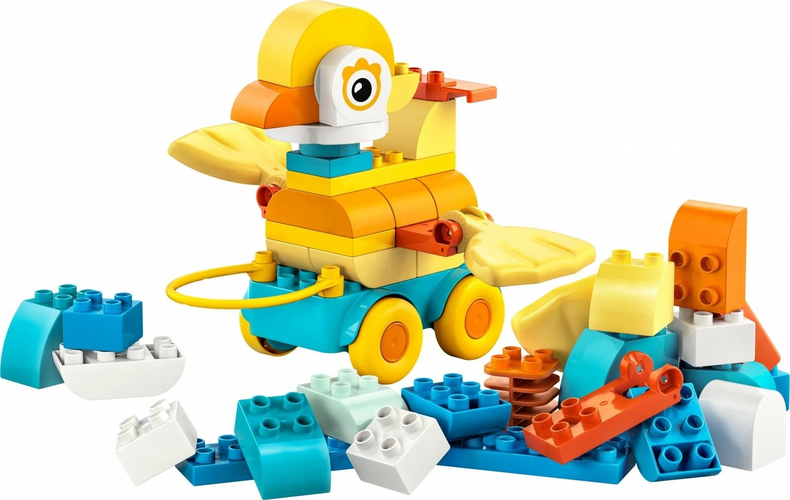 Set lodrash LEGO DUPLO 3 në 1 Kafshë me rrota, 58 pjesë, për fëmijë 2+ Set lodrash LEGO DUPLO 3 në 1 Kafshë me rrota, 58 pjesë, për fëmijë 2+