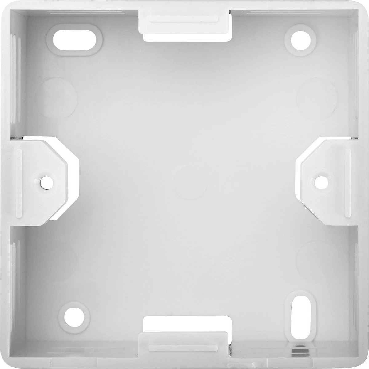 Dozë rrjeti Digitus 2xRJ45 Cat6, e bardhë