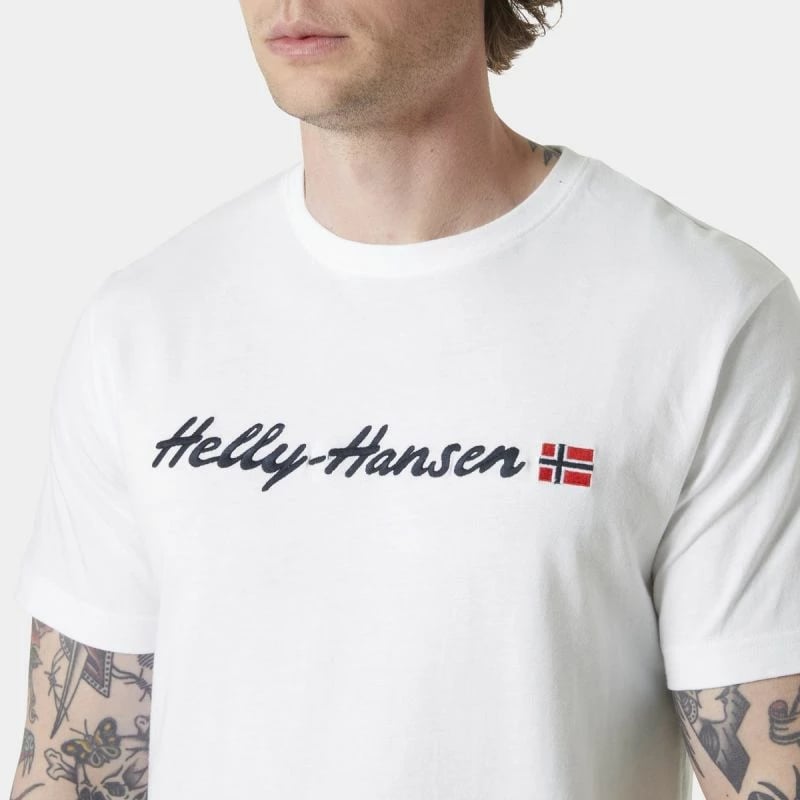 Maicë për meshkuj Helly Hansen, e bardhë