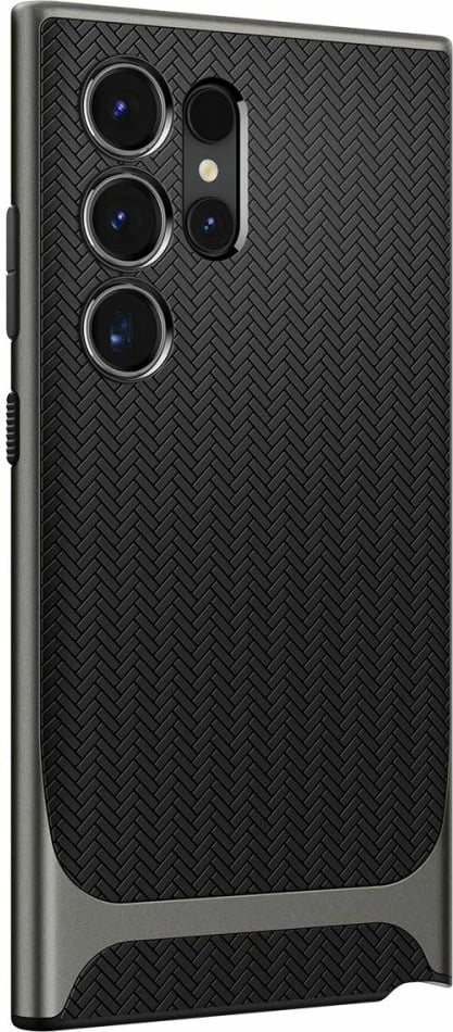 Mbështjellës Spigen Neo Hybrid për Samsung Galaxy S24 Ultra, Gri metalik
