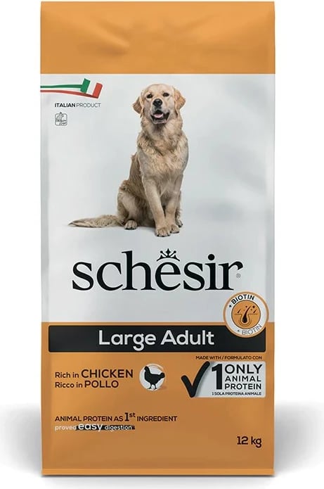 Ushqim për qen Schesir, 12 kg