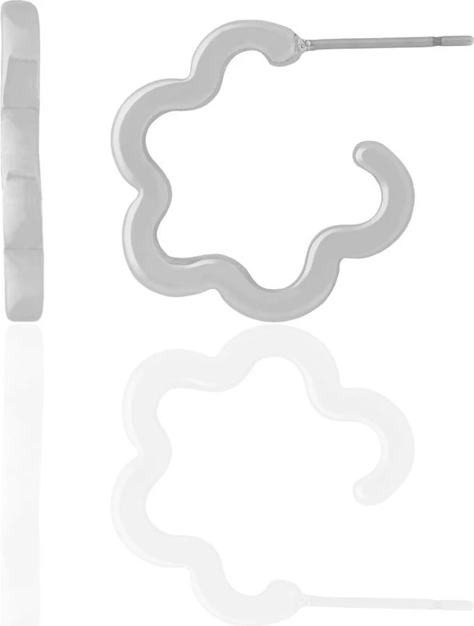 Vathë metalik argjendi Elika, ELKGC68249