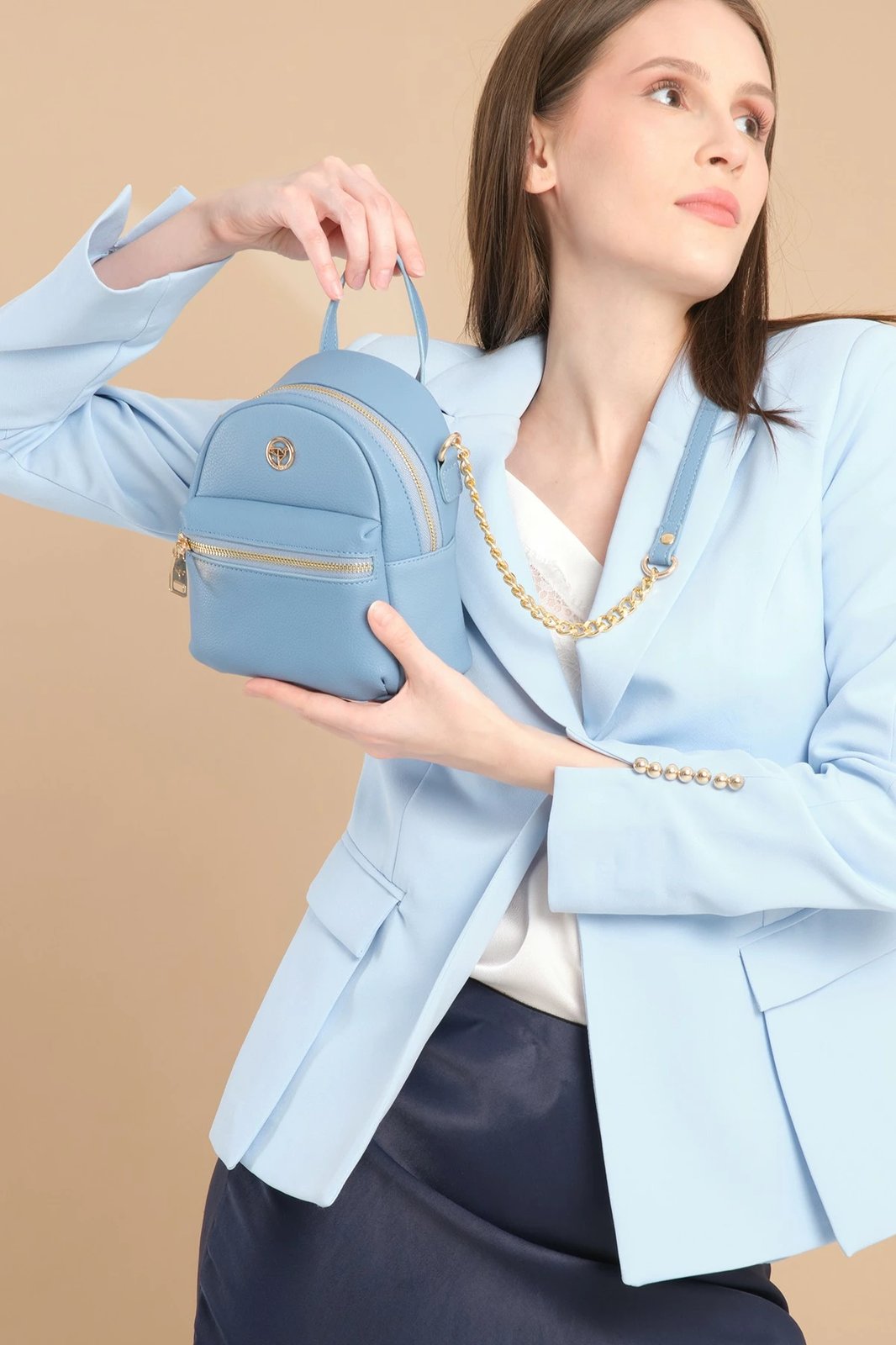 Çantë shpine për supe, ngjyrë kaltër, Zoozie Bags Merida