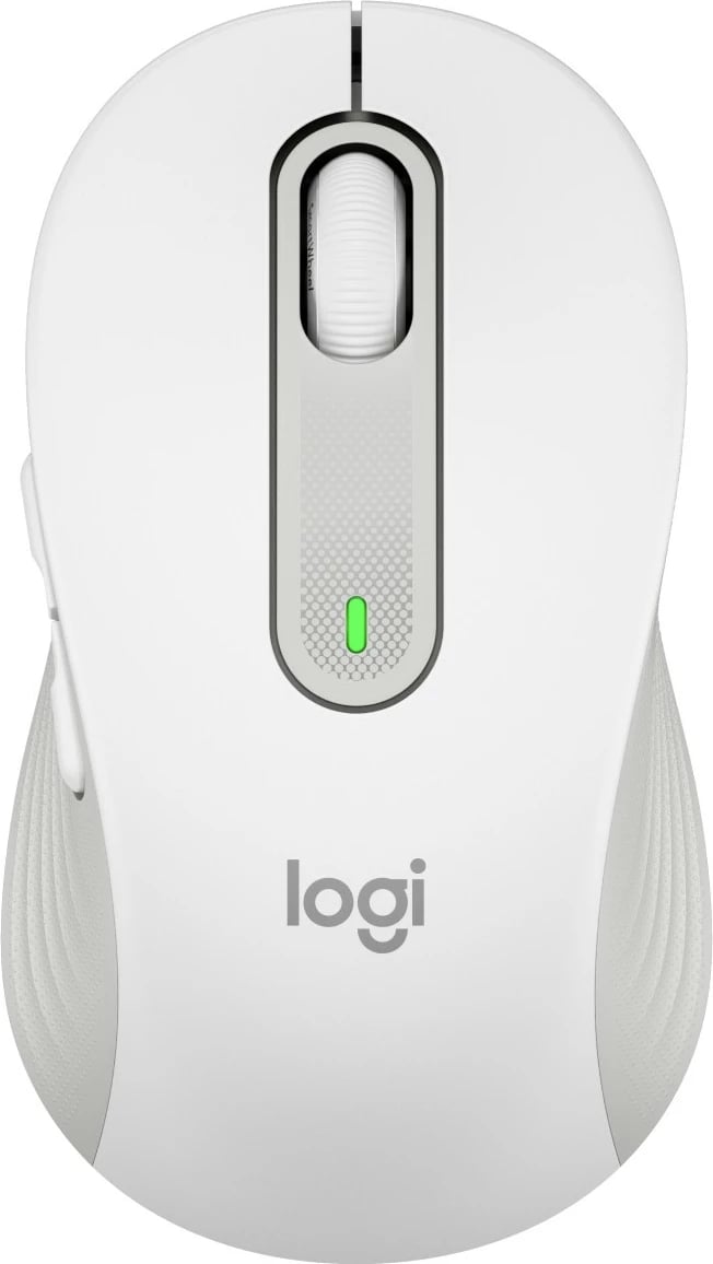 Maus wireless Logitech Signature M650, i bardhë, Bluetooth + RF, 4000 DPI
