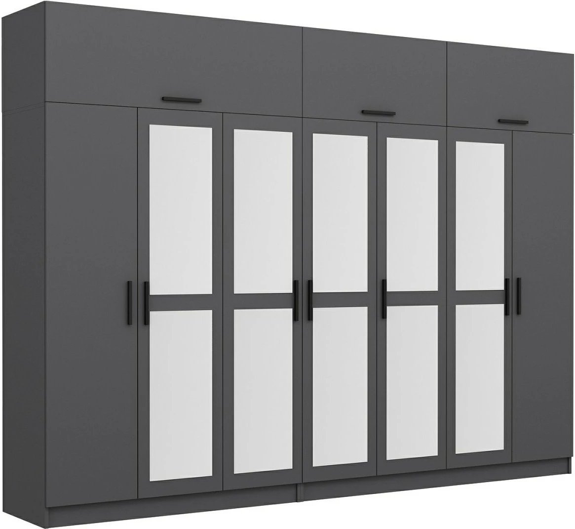 Dollap Skye Decor, ngjyrë antracit, 5193