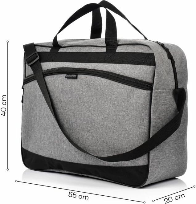 Çantë udhëtimi Meteor unisex, gri