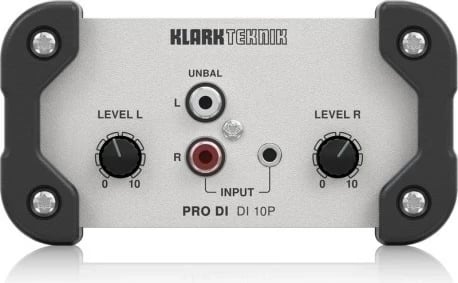 DI-box Klark Teknik DI 10P, pasiv, 1-kanalësh