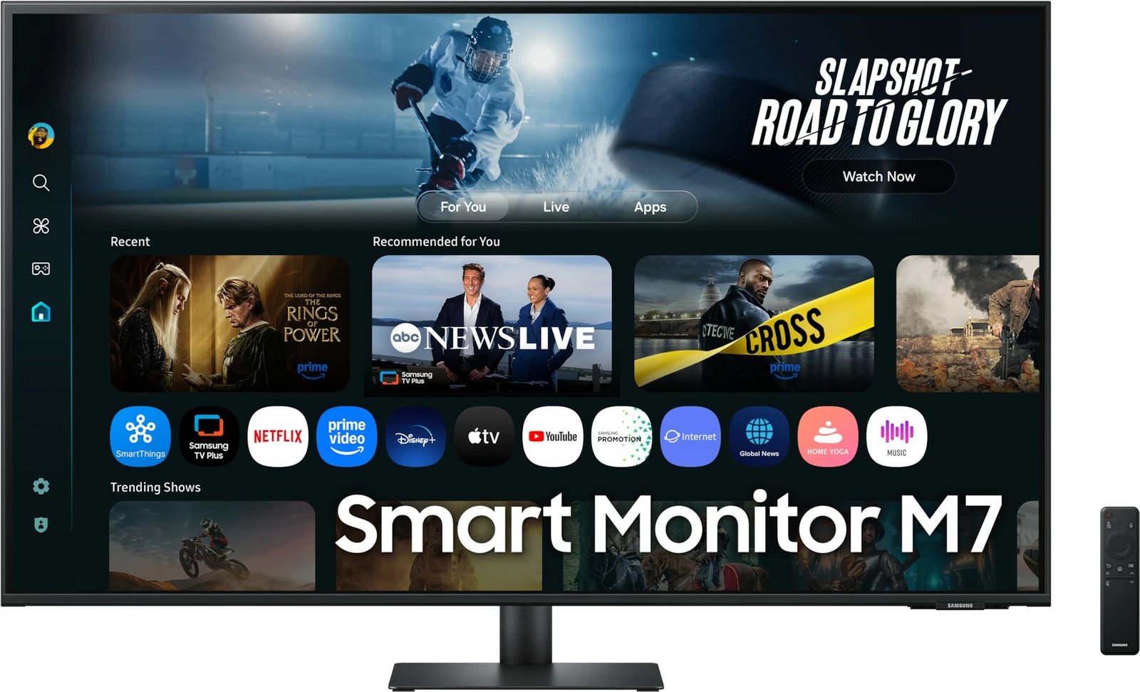 Monitor i mençur Samsung M7 S43FM700UU 43 inç 4K UHD i zi
