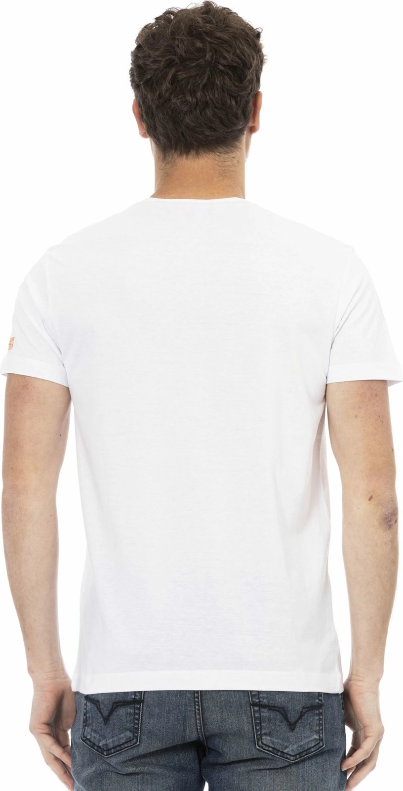 Maicë për meshkuj Trussardi Action, e bardhë