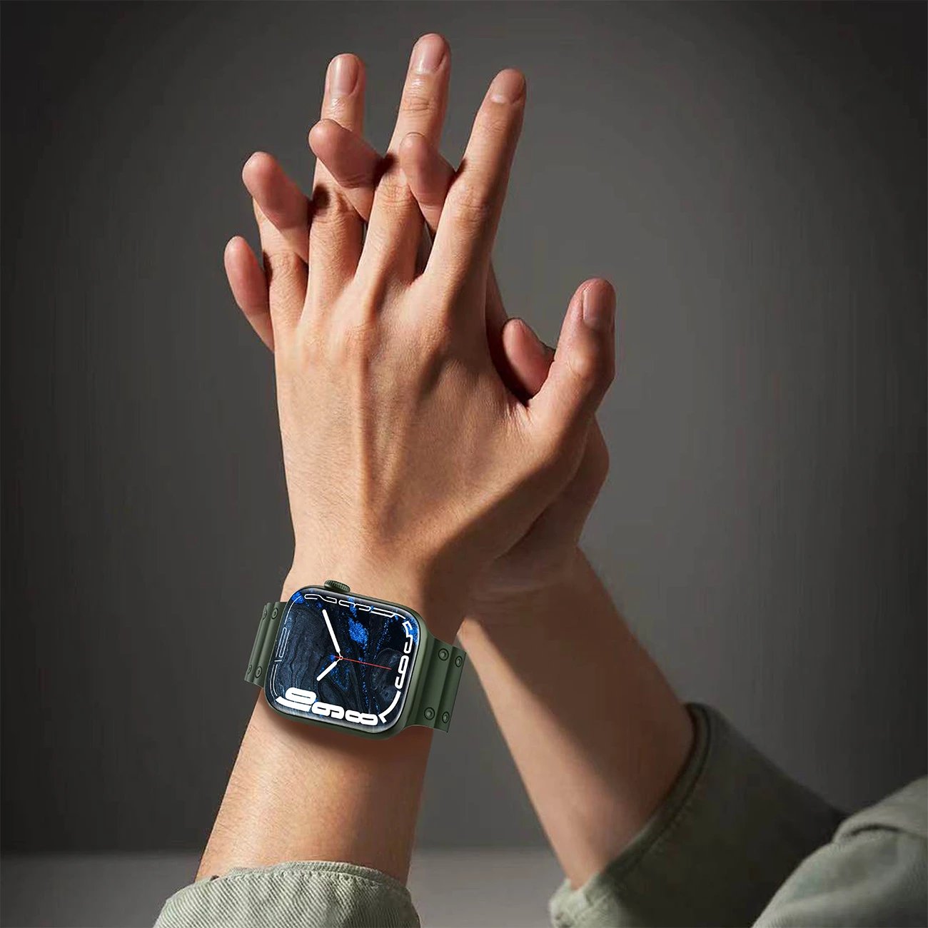 Rrip për Apple Watch Hurtel Strap Triple Protection, 38/40/41mm, i bardhë