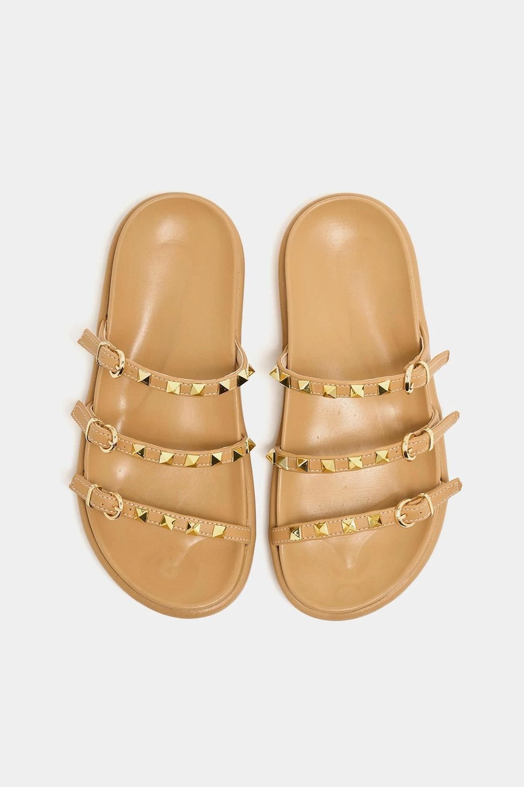 Pantofla për gra, ngjyrë mink, Jumeon, MK1340125YR20-003