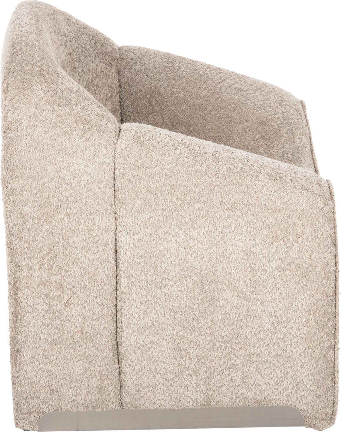 Karrige SPINER FH9599.08, pëlhurë boucle, ngjyrë bezhë, 81x64x74H cm Karrige SPINER FH9599.08, pëlhurë boucle, ngjyrë bezhë, 81x64x74H cm