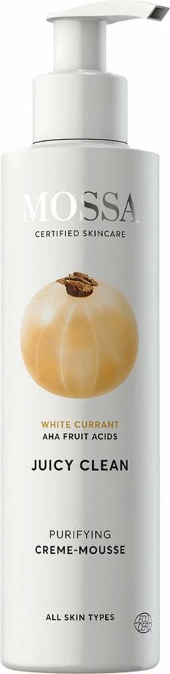 Emulsion pastruese kremoze për femra MOSSA Juicy Clean, 190ml