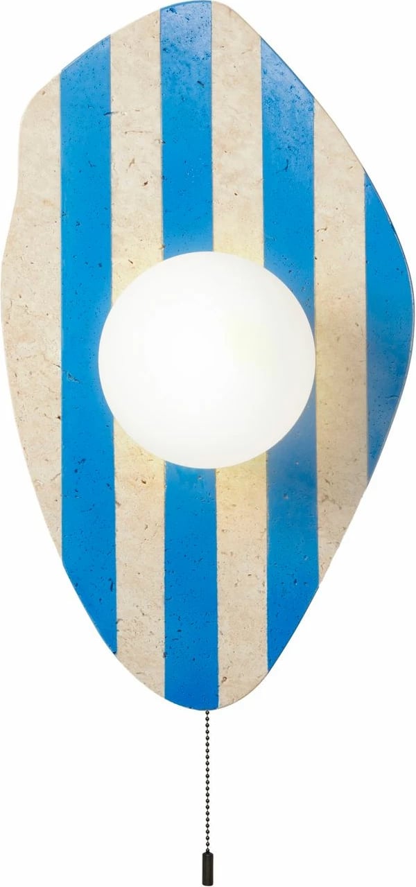 Llambë muri Opviq, Sıde, ngjyrë bezhë, bardhë, kaltër