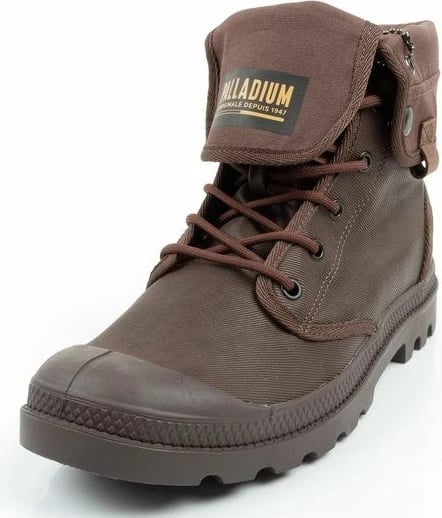 Atlete të larta për meshkuj Palladium, ngjyrë kafe e errët