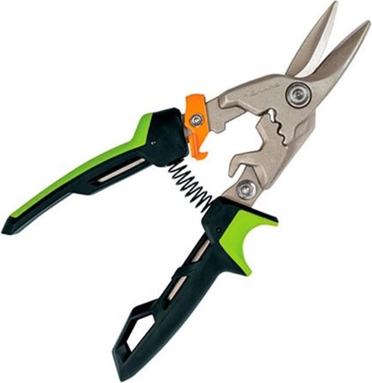 Gërshërë Fiskars, për preje të metalit, zezë/ gjelbër