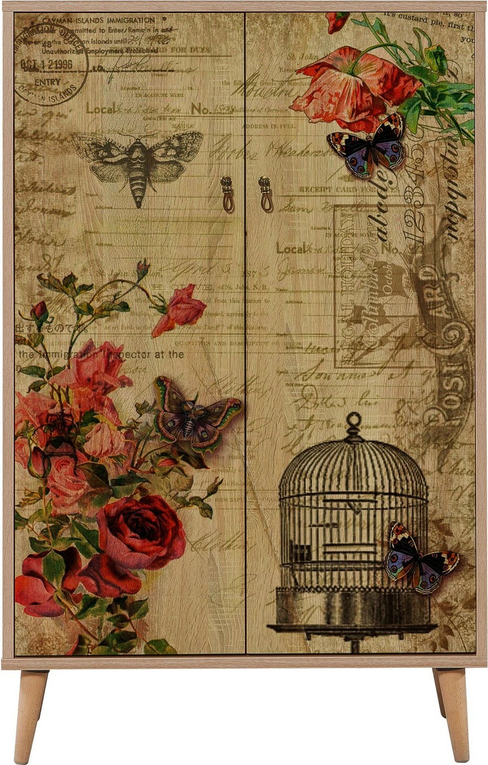 Dollap multifunksional, ngjyrë lisi Sonoma, Skye Decor, Multibox - 734