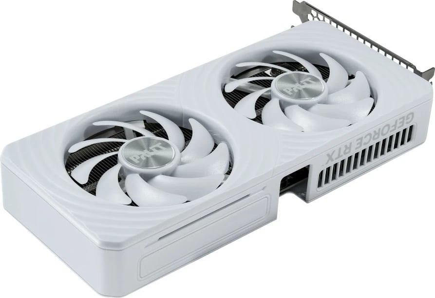 Kartë grafike Palit GeForce RTX 5060 White OC NE75060U19P1-GB2063M 8GB GDDR7 128-bit 3xDP/HDMI PCIe 5.0 e bardhë