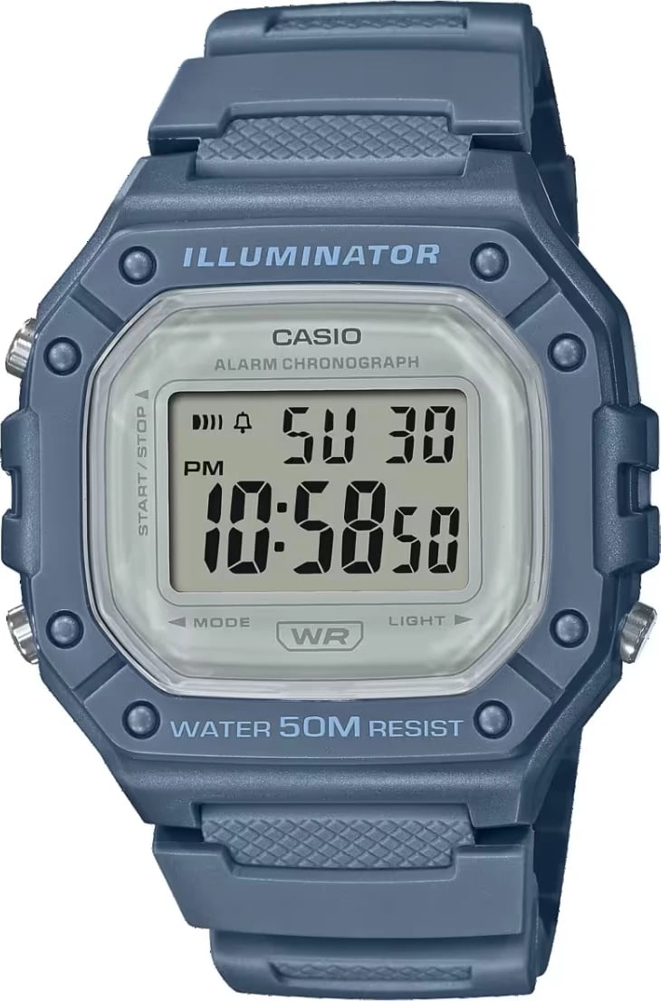 Orë dore unisex CASIO SPORT ILLUMINATOR, avio