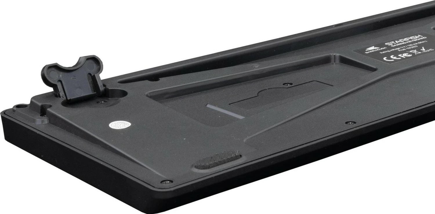 Tastierë Baracuda Starfish BGK-02114, 104 taste, RGB, USB, e zezë