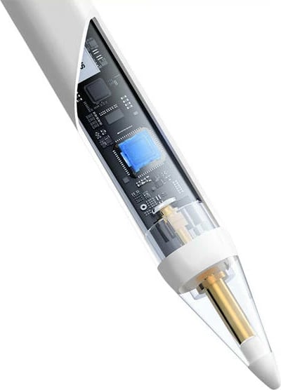 Stylus Baseus Smooth Writing 2 me LED, për iPad, Bardhë