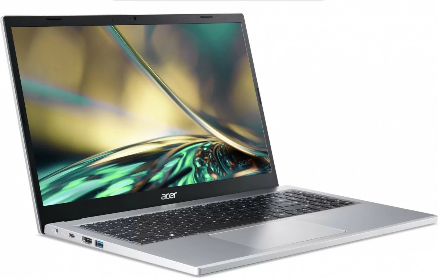Laptop Acer Aspire 3 A315-24P-R3NG, Ryzen 5 7520U, 15.6", 8GB RAM, 512GB SSD, Argjendtë