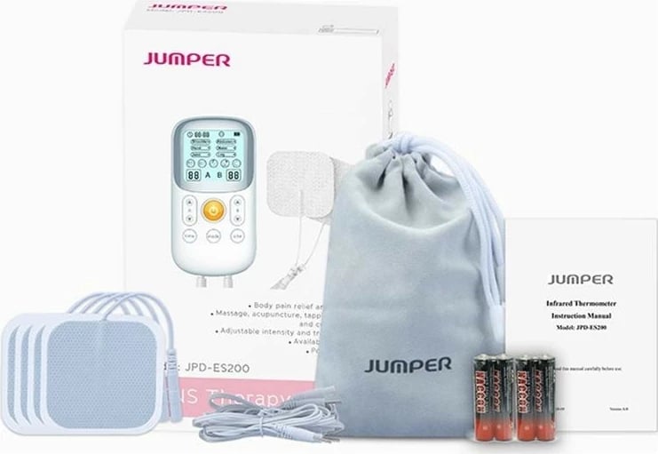 Elektrostimulator muskujsh Jumper JPD-ES200, i bardhë