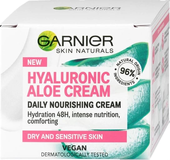 Garnier Hyaluronic Aloe Vera Cream Dry To Sensitive