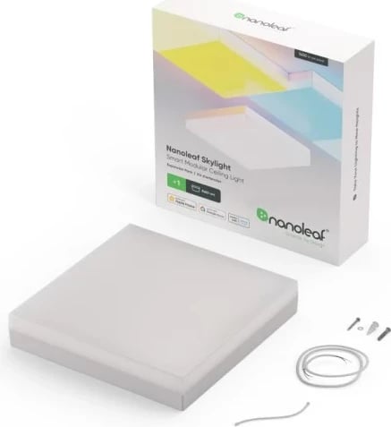 Ndriçues tavani smart Nanoleaf NF083E00-1SL, 3 copë, i bardhë