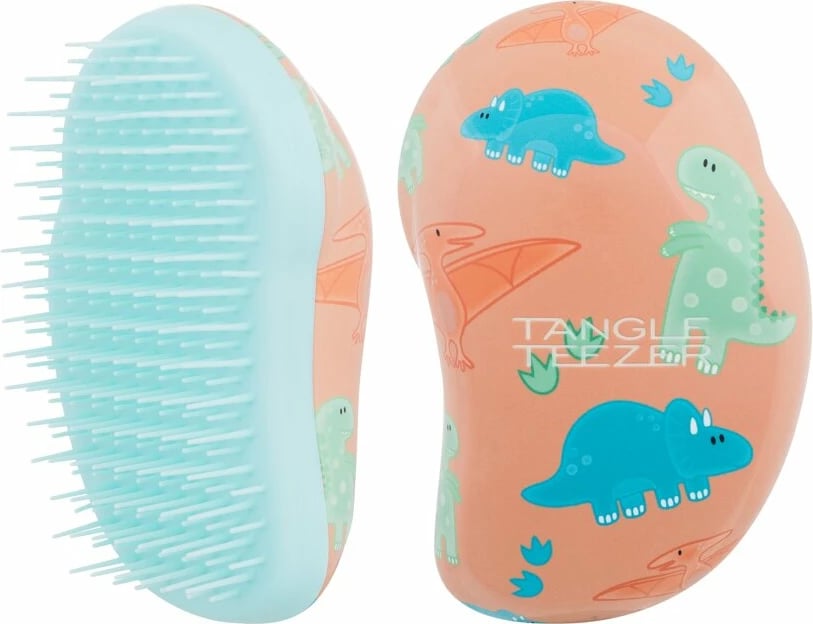 Furçë flokësh për fëmijë Tangle Teezer The Original Mini Mighty Dino, 1 copë