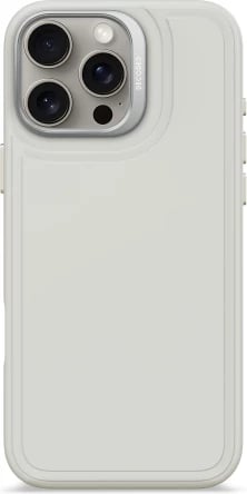 Mbështjellës Decoded AntiMicrobial Silicone Stacks me MagSafe për iPhone 16 Pro Max, Gri