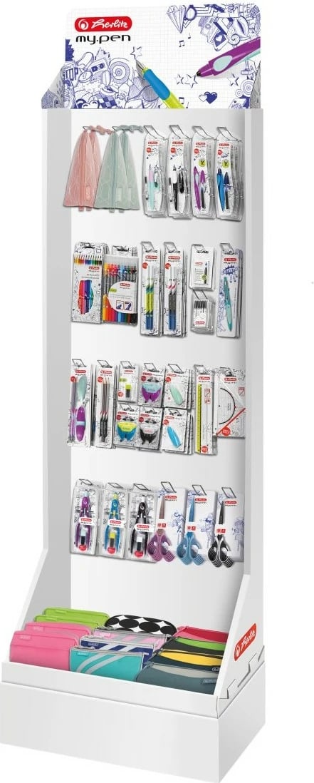 Vizore plastike Herlitz 5568712, 15cm, ngjyra të ndryshme