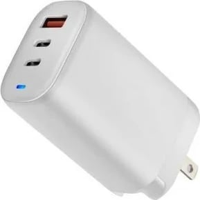 Karikues Acer GaN 65W, 3 porta (2x Type-C, 1x Type-A), i bardhë