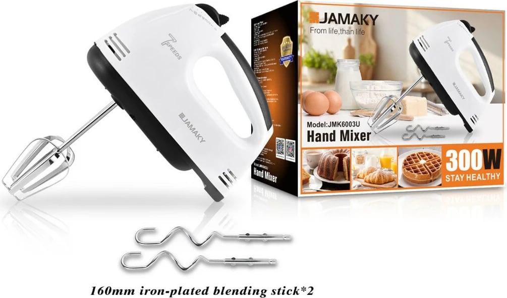 Mikser Dore JAMAKY JMK6003 (Bardhë/Zezë)