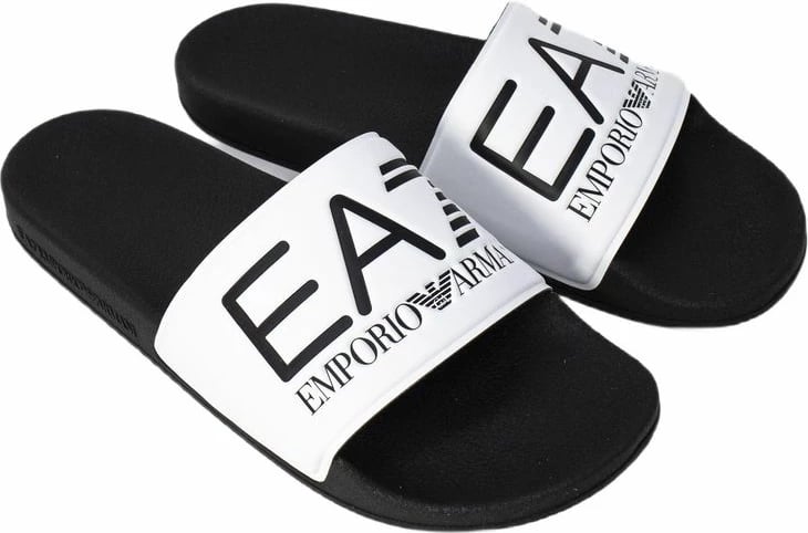 Sandale femra EA7 Emporio Armani, e zezë dhe e bardhë