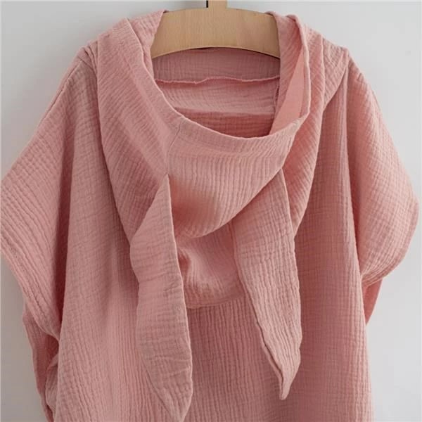 Ponço muslin për bebe, New Baby, Feeling, 35 cm, XS, rozë